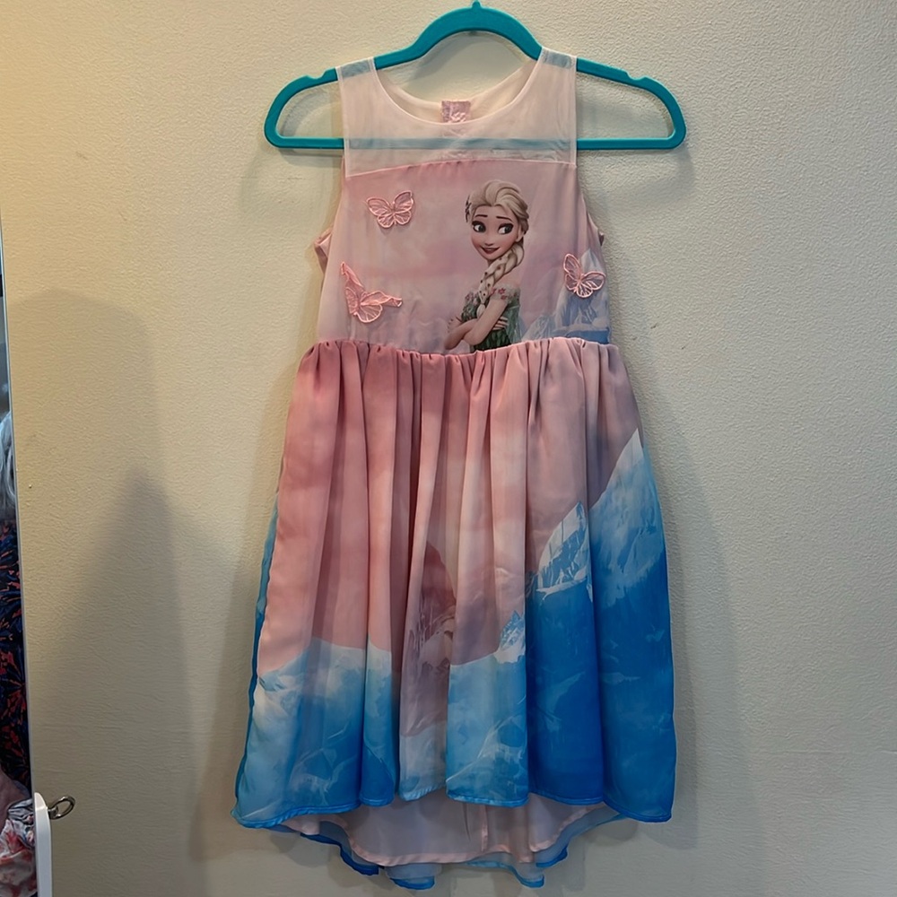 Elsa hi-low dress